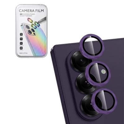 AR+AF Anti-Reflection Eagle Eye Camera Lens Protector for Samsung Galaxy Z Fold 8 Ultra (F976)/ Z Fold 7 5G (F966)(Violet Shadow)