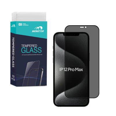 iPhone 12 Pro Max Privacy Screen Protector 10 Pack, Wholesale Tempered Glass