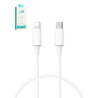 USB A to Lightning car charging cable