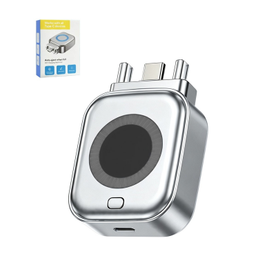 usb-c auto physical disconnect charging adapter with led status indicator