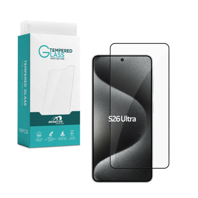  [10 Pack]Full Curved Tempered Glass Screen Protector for Samsung Galaxy S26 Ultra