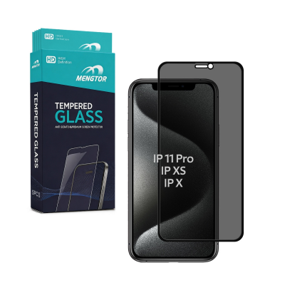 Privacy Tempered Glass Screen Protector for iPhone 11 Pro/X/XS