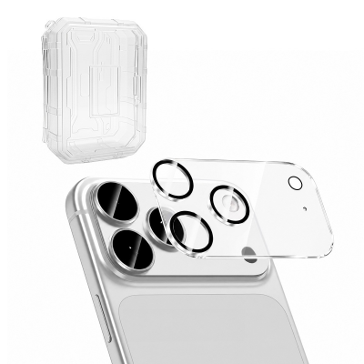 [10 Pack] Anti-Explosion Camera Lens Tempered Glass Protector for iPhone 18 Pro