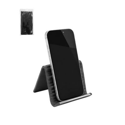  Portable Buddy Cell Phone and Tablet Stand Companion for Travel and Home Use, Black
