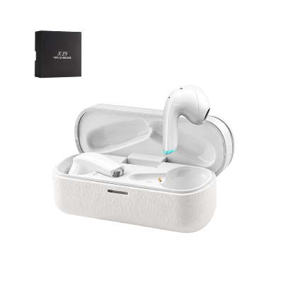 k29 true wireless earbuds with white charging case