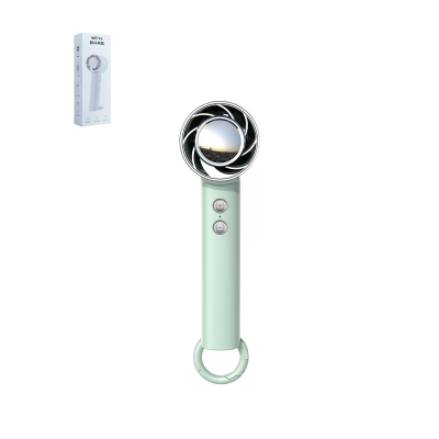 Green portable hand fan