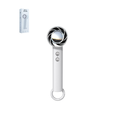 portable hand fan white