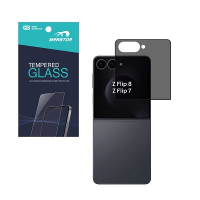 Privacy Tempered Glass for Samsung Galaxy Z Flip 8 (F776)/ Z Flip 7 5G F766(Retail Packaging)