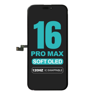 iPhone 16 Pro Max Soft OLED Screen Assembly Portable IC
