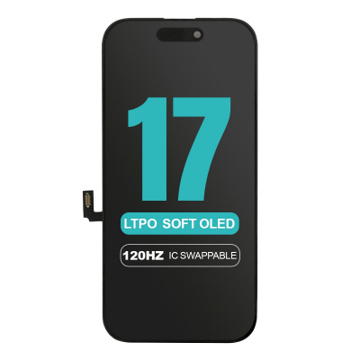 replacement dynamic island 120hz touch screen for iphone 17