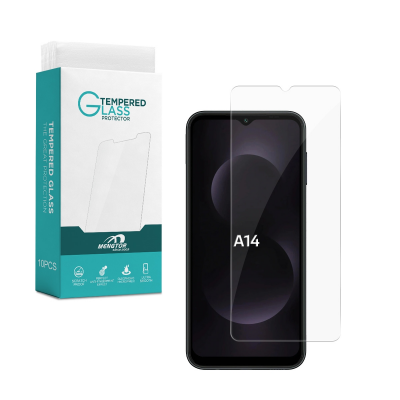  [10 Pack]Clear Tempered Glass for Samsung Galaxy A14 5G A146