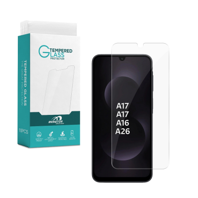  [10 Pack]Clear Tempered Glass for Samsung Galaxy A17 5G A176/ A17 4G A175/ A16 5G A166/ A16 4G A165/ A26 5G A266