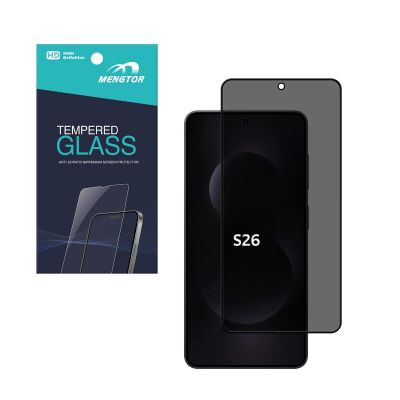 Privacy tempered glass screen protector for Samsung Galaxy S26