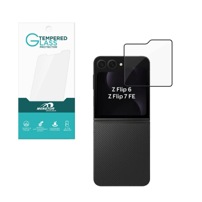 Clear Tempered Glass for Samsung Galaxy Z Flip 6 / Z Flip 7 FE(Retail Packaging)