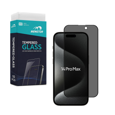 iPhone 14 Pro Max privacy screen protector wholesale 10 pack