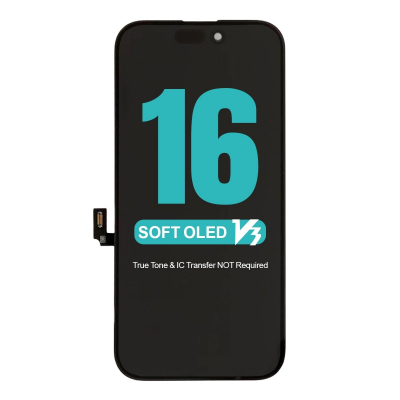iPhone 16 Diagnosable Soft OLED Screen Replacement