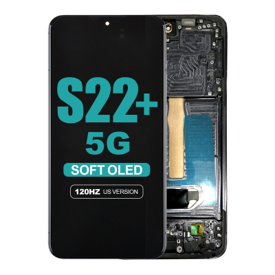 samsung galaxy s22 plus 5g s906 screen with frame replacement