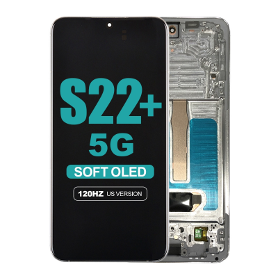 s22 plus s906 us version white 120hz oled assembly