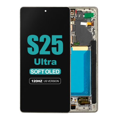 galaxy s25 ultra 5g us version s938u screen assembly frame silverblue