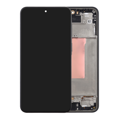  LCD Screen Digitizer Assembly Replacement with Frame for Samsung Galaxy A37 5G A376 (Incell)