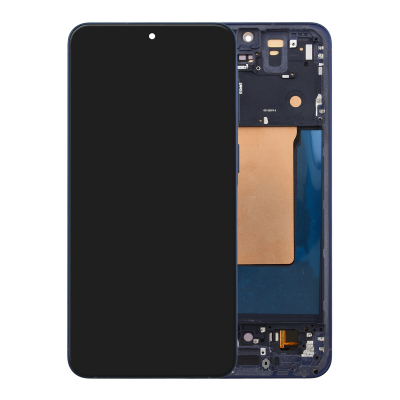  OLED Screen Digitizer with Frame Replacement for Samsung Galaxy A57 5G (2026) A576 (Aftermarket) - Awesome Navy