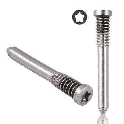  Charging Port Screw Set for iPhone 17 Pro/ 17 Pro Max (10 pcs/ set) - Silver
