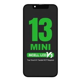 Diagnosable LCD Screen Digitizer Assembly Replacement for iPhone 13 Mini (IC Transfer NOT Required)(Incell/ COF) diagnosable iphone 13 mini screen ic transfer not required