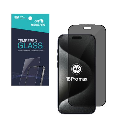  AR Anti-Reflection Privacy Tempered Glass for iPhone 18 Pro max (Retail Packaging)