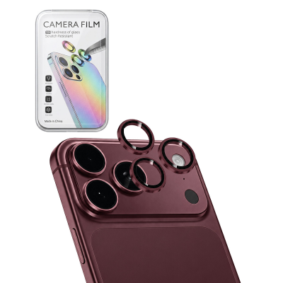  AR+AF Pro+ Eagle Eye Camera Lens Protector for iPhone 18 Pro/ 18 Pro max - Burgundy