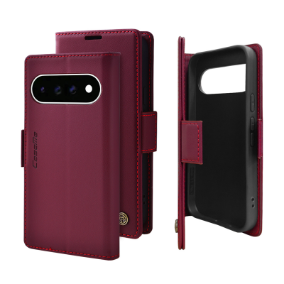  CaseMe Wallet Case for Google Pixel 11/11 Pro , Red (Only Ground Shipping)