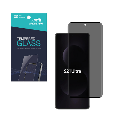  Privacy Tempered Glass for Samsung Galaxy S21 Ultra 5G G998 (Retail Packaging)