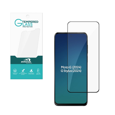 Clear Tempered Glass for Moto G 5G (2024) XT2417/ G Stylus 5G (2024) XT2419 (Retail Packaging)