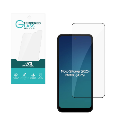 Clear Tempered Glass for Moto G Power (2025)(Retail Packaging) Clear Tempered Glass for Moto G Power (2025)(Retail Packaging)