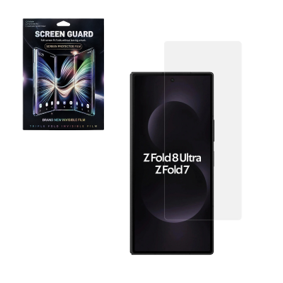  Clear Hydrogel Outer Film with Positioning Applicator for Samsung Galaxy Z Fold 8 Ultra F976/ Z Fold 7 F966