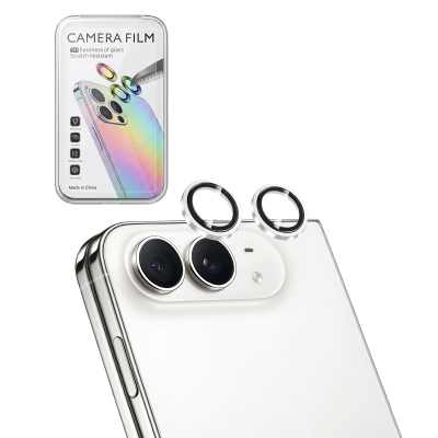 AR+AF Pro+ Eagle Eye Camera Lens Protector for iPhone Duo - Silver