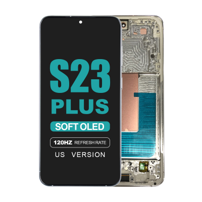 s23 plus s916 us version cream 120hz oled assembly