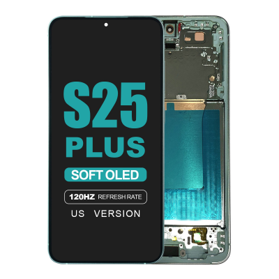 samsung galaxy s25 plus 5g s936 mint screen with frame