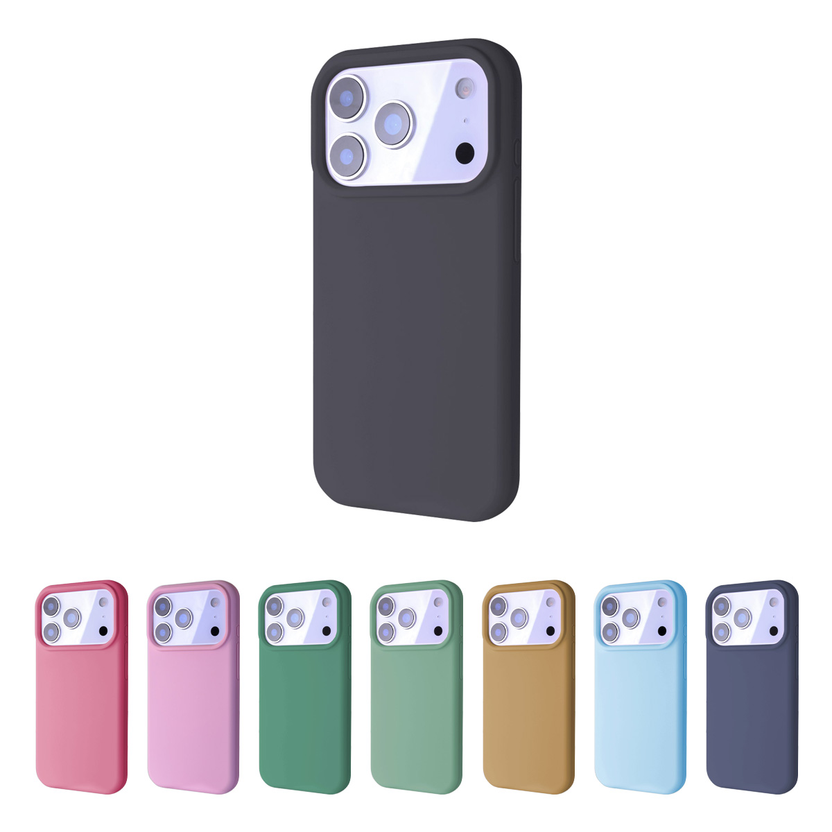 iphone 17  Pro max silicone case drop protection