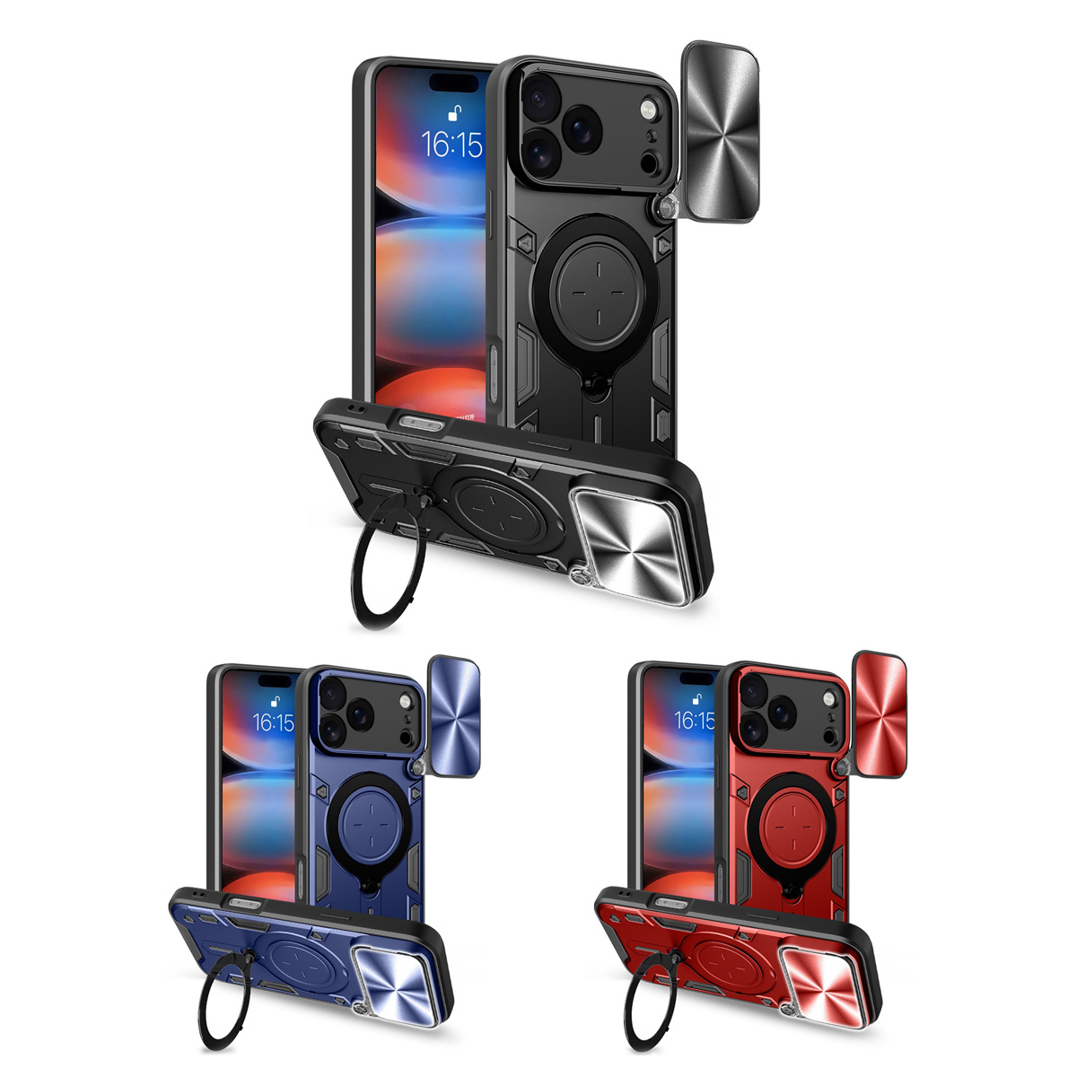 iphone 17 pro case with ring grip