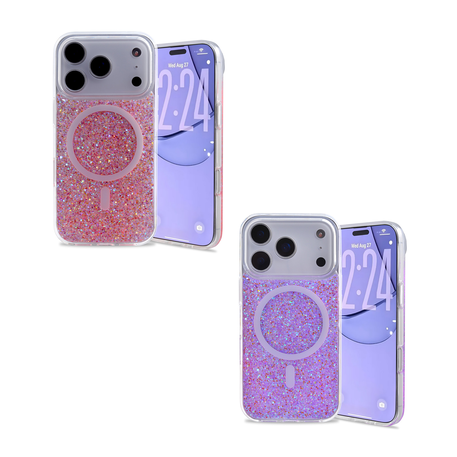 IP17Pro Magnetic Pastel Fresh Style Case