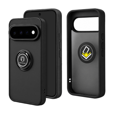  Protection Case with Ring for Google Pixel 11 Pro XL , Black (Only Ground Shipping)