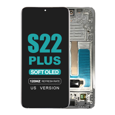 s22 plus s906 us version white 120hz oled assembly