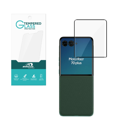 Clear Tempered Glass for Motorola Razr+/Razr 70+ (XT2659-3/2026)(Retail Packaging)