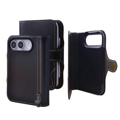  Leather Case for iPhone Duo Black (Only Ground Shipping)