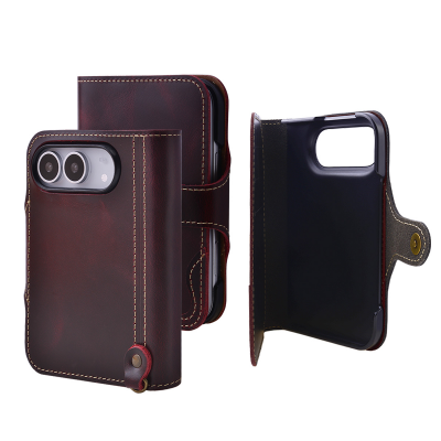  Leather Case for iPhone Duo Red (Only Ground Shipping)