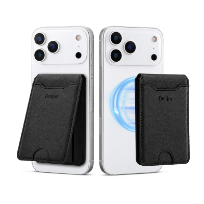  Leather Magnetic Wallet Black (Only Ground Shipping)