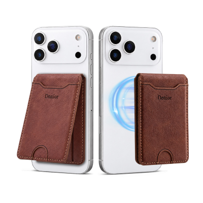  Leather Magnetic Wallet Brown (Only Ground Shipping)