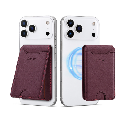  Leather Magnetic Wallet Red (Only Ground Shipping)