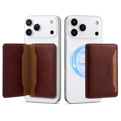  Leather Magnetic Wallet Brown (Only Ground Shipping)
