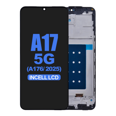 galaxy a17 5g replacement screen with frame